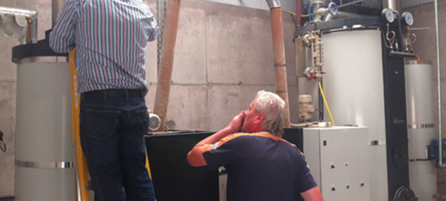 300, 000Kcal/h pellet heating water boiler in Ireland 300, 000Kcal/h pellet heating water boiler in Ireland