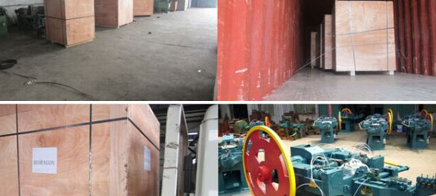 BZ94 Series Wire Nail Making Machine Exported to Bangladesh BZ94 Series Wire Nail Making Machine Exported to Bangladesh