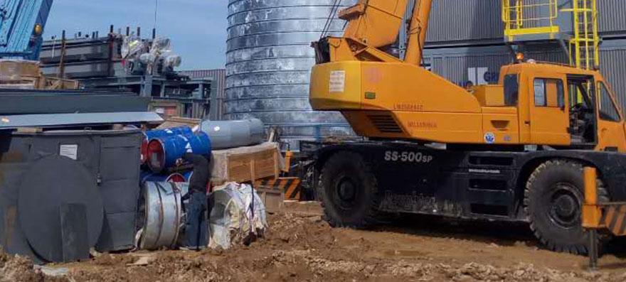700 Ton Cement Silo Project 700 Ton Cement Silo Project